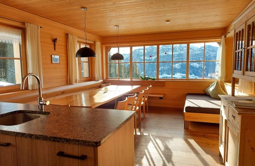 Grossdorf Ski Chalet | Luxury chalet/seminar vacation home with sauna, in the mountains of the Bregenzerwald