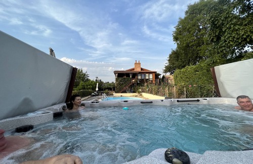 Mouilleron-Saint-Germain Apartment | Luxury accommodation with heated pool, jacuzzi and fishing lake