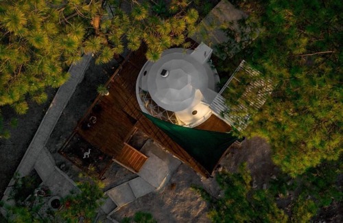Comayagua Apartment | Luxury Geodesic Eco-Dome in Nature: Glamping in Tiny Pines - Terra Dome