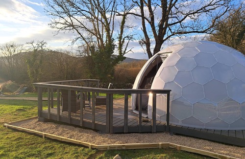 Corofin Cabin | Luxury Glamping Dome with views of the Burren