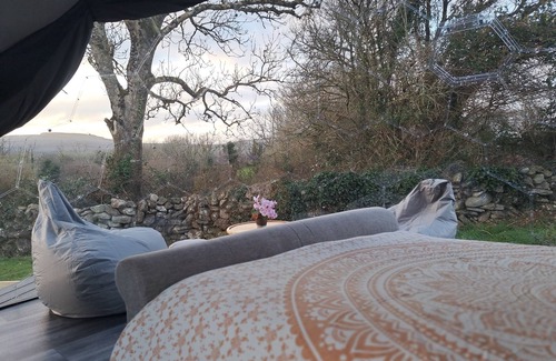 Corofin Cabin | Luxury Glamping Dome with views of the Burren
