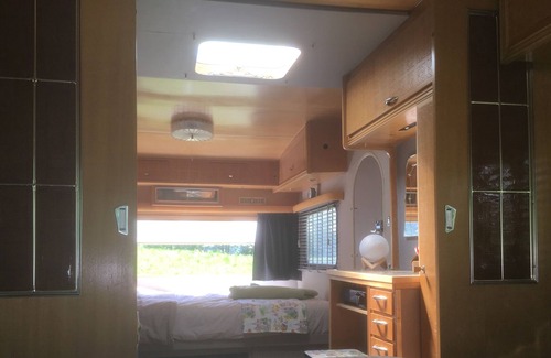 Auzances Cabin | Luxury Glamping (Vintage caravan and Bell Tents) in the heart of rural France