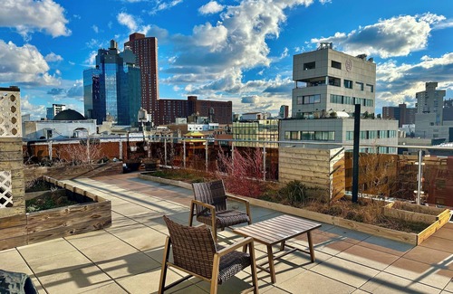 Lower East Side Apartment | Luxury in Little Italy: private balcony