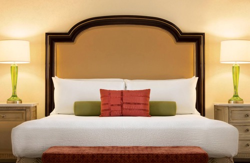 Downtown Wilmington Hotel | Luxury King Room -Landmark Hotel-Full Size Sofa-Desk-Spacious Bathroom-Free Wifi