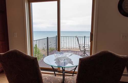 Port Sanilac House | Luxury Lake Huron Lakefront Home w/Indoor Pool, Spa & Game Room - Sleeps 20!