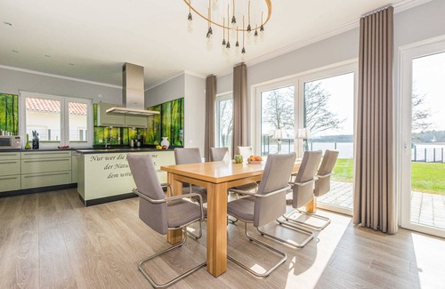 Krakow am See House | Luxury lake residence with sauna, fireplace, private lake access -25% - Ferienhaus Rohrdommel 2