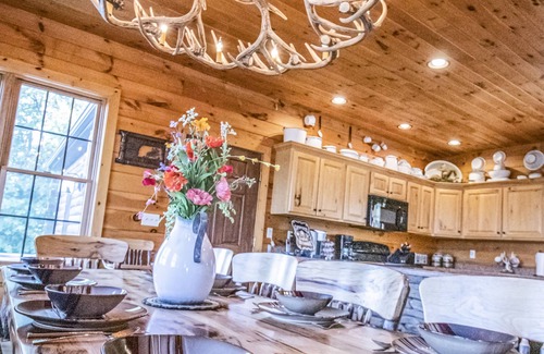 James Creek Cabin | Luxury Lodge! Private Location! Unrivaled Panoramic Lake/Mountain View!