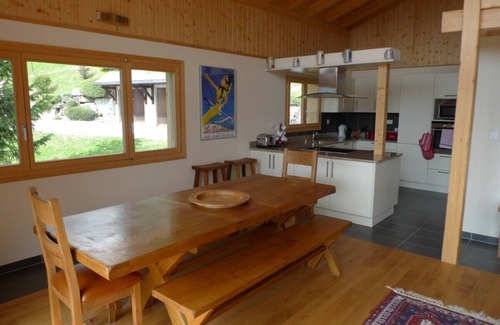 Barboleusaz Ski Chalet | Luxury Modern Swiss Chalet - Spectacular Panoramic Views - 200m From Piste