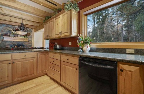 Hermosa House | Luxury on the River, Spacious Home Nestled in the Woods w/Private Hot Tub, Yard