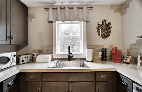 East Stroudsburg Other | Luxury POCONO CASTLE w/ESCAPE ROOM, Private Pond, Boats, Sauna & Hot Tub