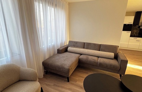 Goirle Apartment | Luxury retreat with modern décor, parking, and fast WiFi close to nature trails. Sleeps four guests.