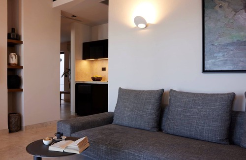 Akrotiri Villa | Luxury Santorini Villa | Villa Opal Heights | 2 Bedrooms | Private Heated Pool.