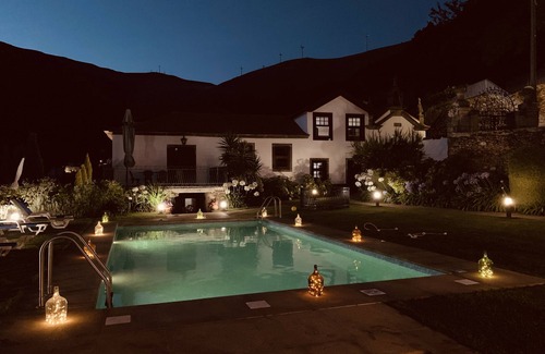 Baiao House | Luxury secluded villa, splendid views, pool, play area, games, cinema, big group