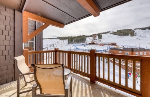 Peak 8 Condo | Luxury Ski-in/Ski-out Condo on Base of Peak 8 + Kitchen, Fireplace, Pool