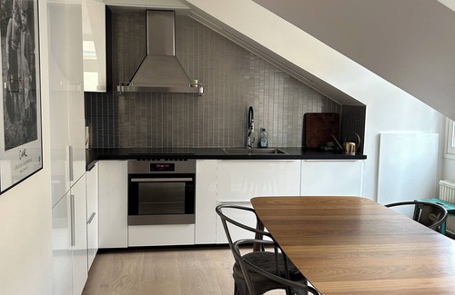 Sodermalm Apartment | Luxury top floor apartment trendy Sodermalm