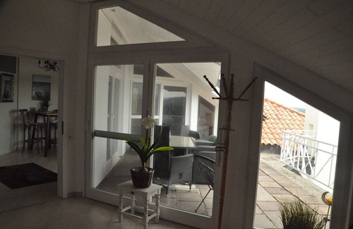 Radolfzell am Bodensee Villa | Luxury vacation apartment in villa near Radolfzell large terrace with panoramic view