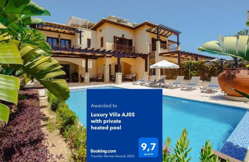 Kouklia Villa | Luxury Villa AJ05 with private heated pool
