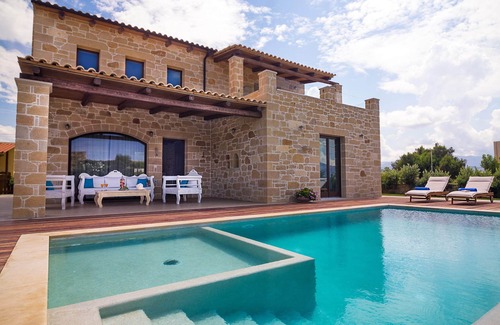 Nopigia Villa | Luxury Villa Posidonia with Pool Only 35 Metres From The beach