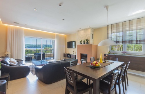 Pomer House | Luxury villa with heated pool by the sea in a quiet area