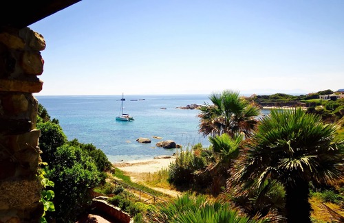 San Stefano House | Luxury villa with private pool on the beach of Cala Caterina
