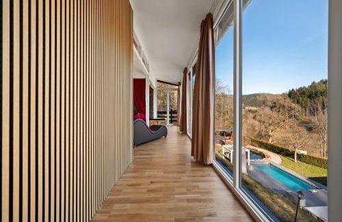 Neubulach House | Luxus-Gästehaus mit Sauna, Whirlpool, Kamin & exklusivem Paarbereich