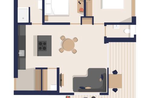 Alberschwende Apartment | Luxusappartement hôamele - Ferienwohnung mit Genuss