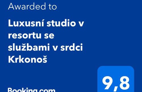 Vrchlabi Apartment | Luxusní studio v resortu v srdci Krkonoš