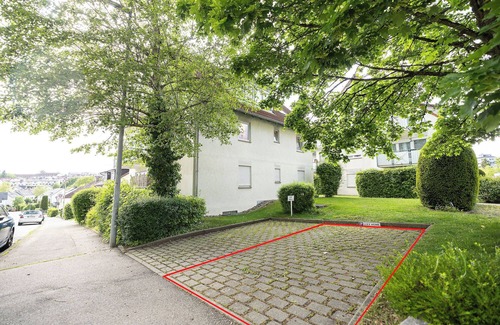 Biberach an der Riss Apartment | Luxx Home BC, Zentral - für 4 Personen-balkon-parken-voll Ausgestattete Küche