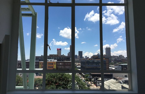 Downtown Johannesburg Apartment | Maboneng Two bedroom apartment with City View