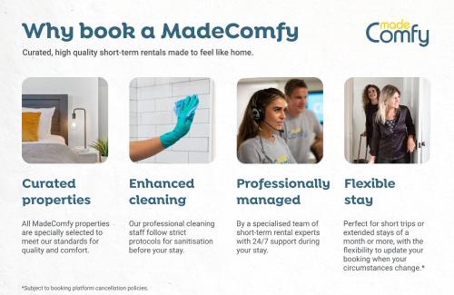 Glebe Apartment | MadeComfy Cosy Studio in Leafy Glebe Estate