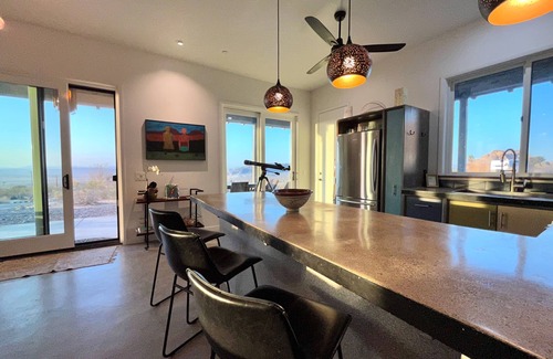 Panorama Heights House | Magical Desert Hideaway - with private jacuzzi, fire-pit, walk to park