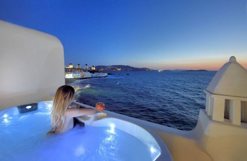 Little Venice Villa | Magnificent Mykonos Suite | Suite with Beautiful Aegean Sea Views and Outdoor.