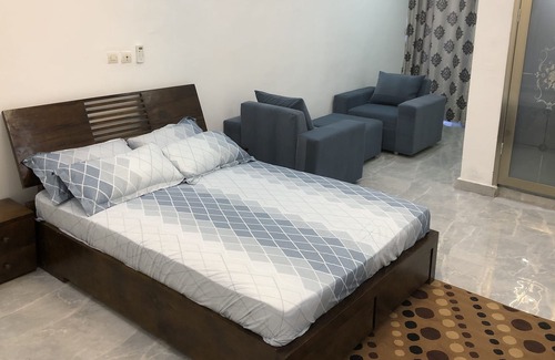Deux Plateaux Apartment | Magnificent Studio at Cocody II Farandole Polyclinic Trays ENA