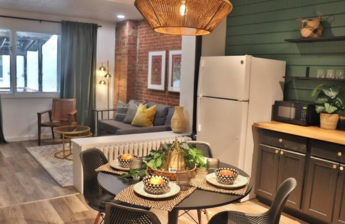 Coudersport Apartment | Main Street Lofts - Deluxe suite with balcony