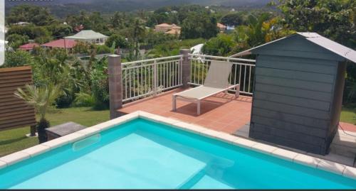 Goyave House | Maison 80 m2 super vue montagne piscine 2 chambres