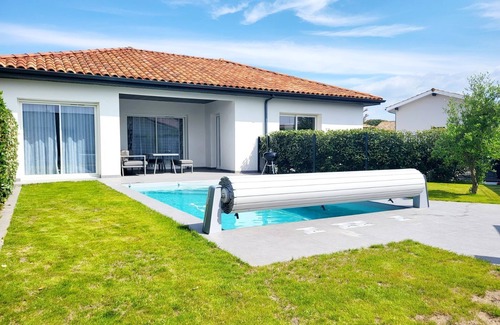 Soustons House | Maison Climatisée Avec Piscine Chauffée
