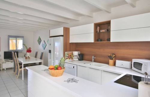 Oyster Pond House | Maison Colibri, quiet pool and sea view