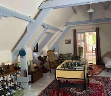 Le Bosc du Theil House | Maison conviviale à Saint-Nicolas-du-Bosc avec terrasse