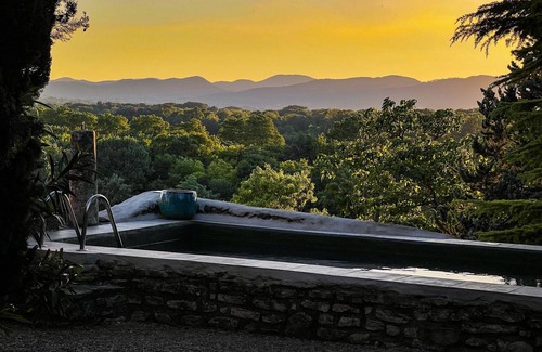 Rochegude House | Maison de Village Avec Piscine et vue Panoramique