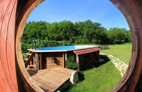 Lavaurette House | Maison Hobbit Troglodyte