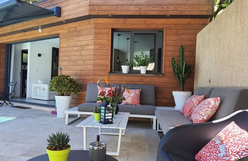 Peri House | Maison Neuve Moderne Tout Confort Entre Plage et Montagne Avec Piscine Privé