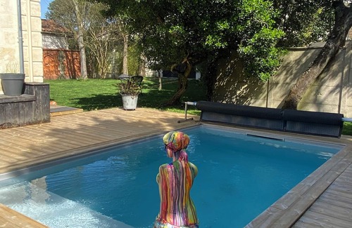 Saint Augustin House | Maison Pierre 3 bedrooms with swimming pool Bordeaux Near Stade Chaban Delmas
