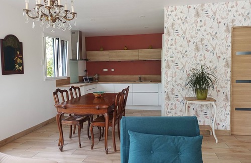 Condette House | Maison Plain Pied Dans un Cadre Verdroyant