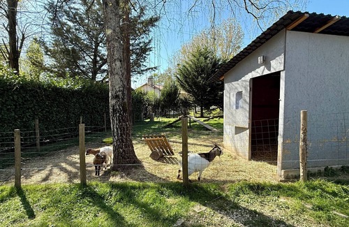 Loge-Fougereuse House | Maisonnette facing the animals