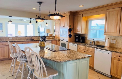 Holden Beach House | Majak Moments - Fantastic Large Oceanfront Home - Elevator - Pool!