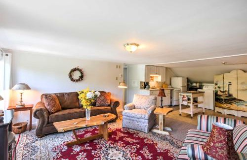Manchester Center Apartment | Manchester Center Retreat with Mtn View, Near Skiing