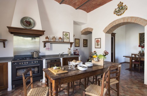 Montalcino Villa | Manor Villa with private pool and SPA surrounded by greenery