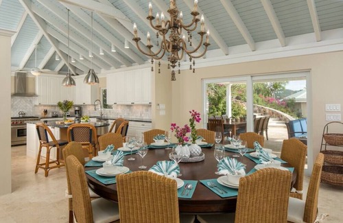 Great Cruz Bay House | Maria Bluff Main House- Modern Renovations, Private Pool, Ocean Front Views, and