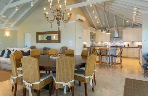 Great Cruz Bay House | Maria Bluff Main House- Modern Renovations, Private Pool, Ocean Front Views, and