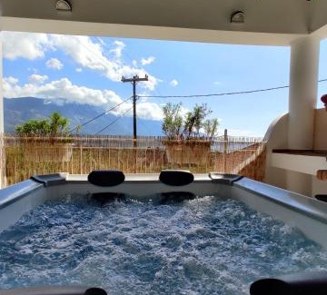 Spartia Apartment | Marily's seaview suite with private JACUZZI and BBQ